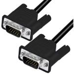 Cavo monitor SVGA VGA standard M/M 1,8 mt NERO