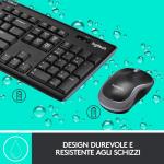 Tastiera e Mouse Logitech MK270 Wireless