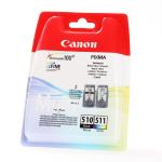 Cartuccia Originale Canon PG-510 - CL-511 Multipack Nero e Colore
