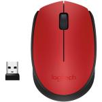 Mouse Logitech M171 Rosso Wireless