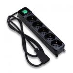 Multipresa Elettrica 5 posti Shuko Tecnoware Power Cleaner vde IEC