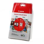 Cartuccia Originale Canon PG-545 CL-546 XL Multipack colore e nero + 50 fogli carta fotografica