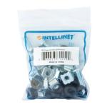 Kit Set 20 Viti, 20 Dadi e 20 Rondelle per Montaggio Rack Silver