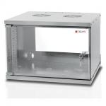 Armadio Rack 19" a Muro 9U prof. 320 Grigio Assemblato