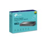 Switch LAN 8 porte Gigabit con 4 POE 64watt