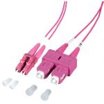 Cavo di rete fibra  FO OM4 LC/SC 50/125 5m 1.2mm