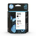 Cartuccia Originale HP 305 Nero e Tricomia Colore 100 pagine