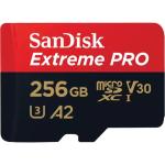 Micro SD 256Gb Sandisk Extreme PRO microSDXC 200 MB/s A2 UHS-I Class 10 U3 V30