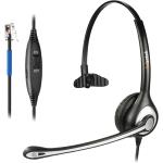 Cuffie con microfono per call center RJ9 monofonico Wantek A600
