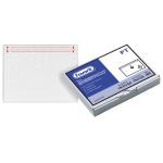 Buste adesive speedy doc favorit - 100 Buste Liscio 190x125 mm trasparenti - portadocumenti