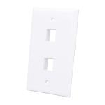 Placca Porta Frutti 2 Posti Mod.503 Bianco