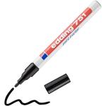 Marcatore a vernice Edding 751 punta tonda 1-2mm Nero