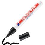 Marcatore a vernice Edding 750 punta tonda 2-4mm Nero