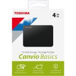 Hard Disk Esterno USB 3.0 2.5" 4TB 4000Gb Toshiba Canvio Basics
