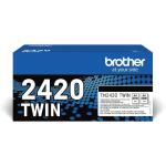 Toner Originale Brother TN-2420 3000 pagine confezione doppia