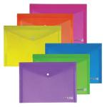 Buste con Bottone Memotak A5 Fluo Assortite