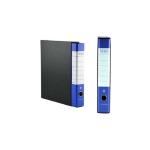 Registratori Nero dorso 5 h. 35 Blu Scuro