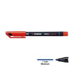 Pennarelli Stabilo OHPen Medium M 1mm Rosso