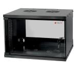 Armadio Rack 19" a Muro 6U prof. 320 nero Assemblato