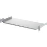 Mensola rack 1U prof. 200mm grigia