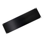 Pannello Cieco per Armadi Rack 19'' Nero 3 Unita'