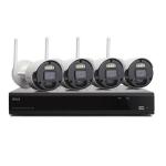 NVR 8 Canali Full HD + 4 Telecamere IP 2Mpx Wireless Connect S2 Isiwi