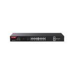 Switch Lan 18 Porte Gigabit 16 Porte Poe 250W Ip-Com Gigabit +2P SFP unmanagged