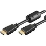 Cavo HDMI High Speed con Ethernet 4K@30hrz 20 mt Nero