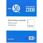 Buste a foratura universale trasparenti - 50 Buste Liscio 22x30 150MY Superior