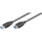 Cavo Prolunga USB 3.0 A/A Maschio Femmina 1.0mt Nero