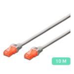 Cavo di rete Lan Patch CCA Cat.6 UTP 10mt Ewent Grigio