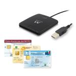 Lettore Smart Card USB per firma digitale, carte servizi