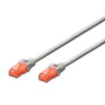 Cavo di rete Lan Patch CCA Cat.6 UTP 0.50 mt Bianco