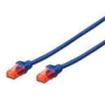 Cavo di rete Lan Patch CCA Cat.6 UTP 2mt Blu