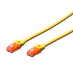 Cavo di rete Lan Patch CCA Cat.6 UTP 2mt Giallo