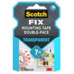 Nastro biadesivo FIX - 19 mm x 1,5 mt - trasparente Scotch 7Kg