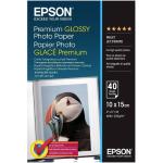 Carta Fotografica Epson 10 x 15 40 Fogli Premium Glossy Lucida 