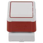 Timbro Brother 40x40 mm Rosso