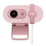 Webcam Logitech Brio 100 Professionale Full HD Rosa