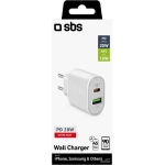 Travel charger type C output PD 20 W + 1 USB AFC
