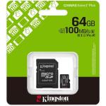 Micro SD 64Gb Kingston SDXC Classe 10 150MBs Canvas Select Plus