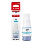 Flacone d'inchiostro Originale Canon GI-55C Ciano 3.000 pagine