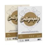 Carta lino FAVINI Calligraphy per lettere per stampa inkjet e laser 120 g/m² A4 avorio 02 50 fogli