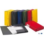 Scatola Progetti Acco dorso 4 Blu