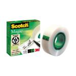 Nastro Adesivo Scotch  Magic Tape 3M invisibile 19mm 33mt