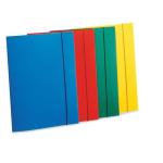 Cartelline a 3 lembi con elastico Leonardi Azzurro