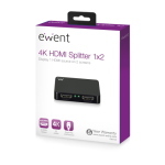 Splitter HDMI 4K 1 ingresso 2 uscite