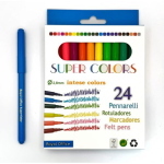 Pennarelli super colors 24 colori 2.8mm Intense Colors Royal Office