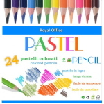 Matite Colorate Pastelli 24 colori super mina 3.3 Royal Office